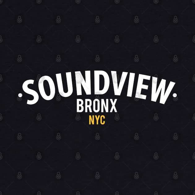 New York Bronx - New York Bronx Schriftzug - Bronx Logo - Soundview NYC by Boogosh